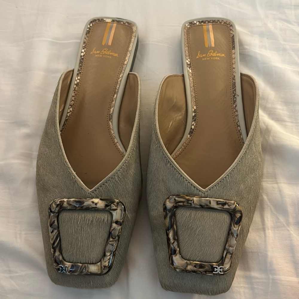 SAM EDELMAN Lavina Buckle Mules